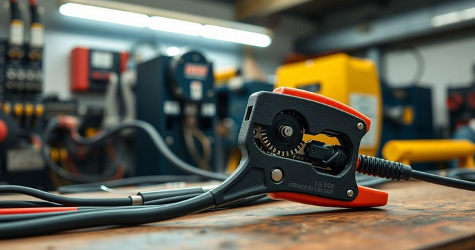 Máquina Corte Decape Fios Alta Performance para Profissionais da Elétrica Máquina Corte Decape Fios Alta Performance para Profissionais da Elétrica
