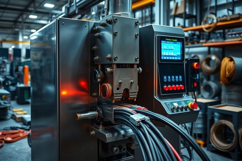 Descubra como a Máquina de Crimpagem Revoluciona Conexões Elétricas!